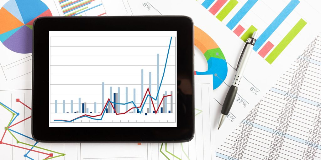 a large amount of data graphs and charts that all contribute to transparent SEO reporting