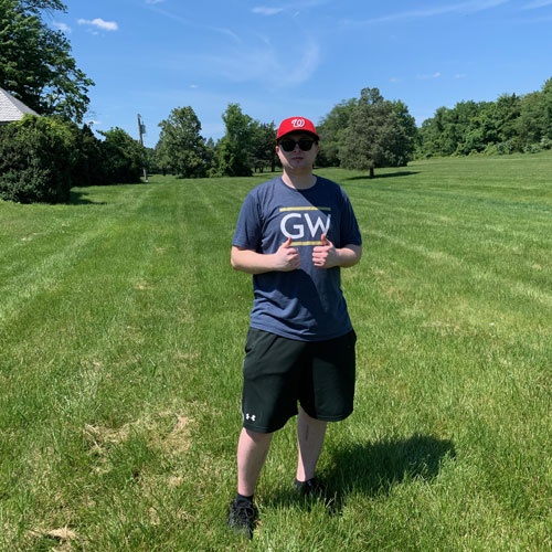 Steve in field