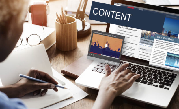 a woman learning about why content marketing is important