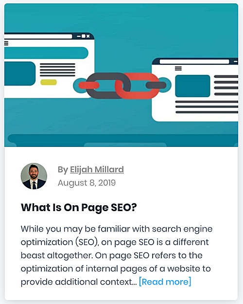 321 Web Marketing Washington, DC SEO blog - "What Is On Page SEO?" - thumbnail