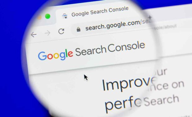 person looking up how to use google search console