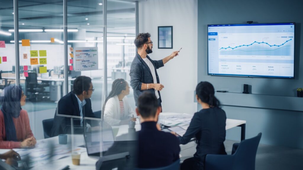 Insurance agency displaying organic leads