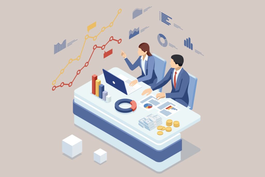 Finance SEO graphic