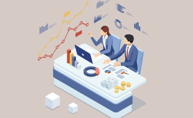 Finance SEO graphic