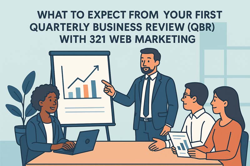 Illustration of what to expect for your first QBR