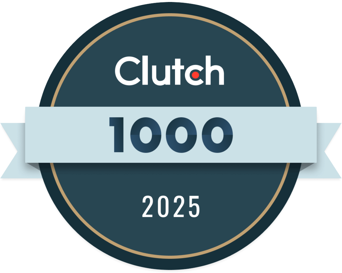 Clutch 1000 2025 Award