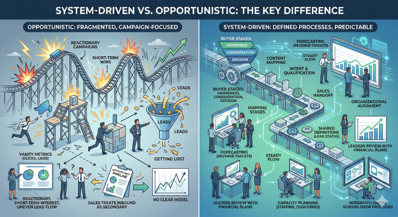 System-Driven vs. Opportunistic: The Key Difference