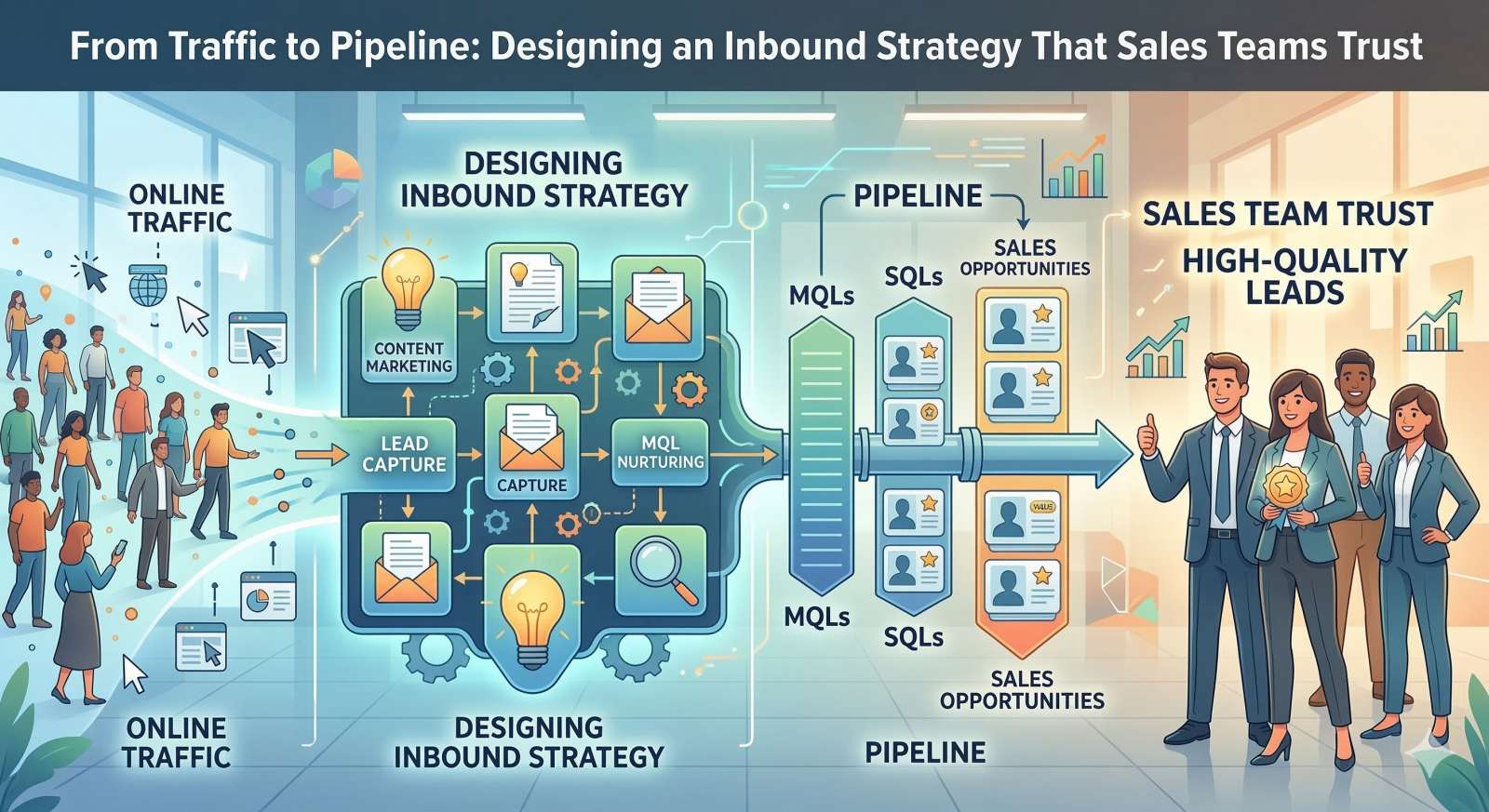 From Traffic to Pipeline, Inbound Strategy Sales Teams Trust