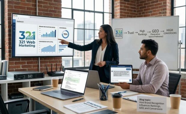 How Brand Recognition Influences Rankings, GEO, and Conversions