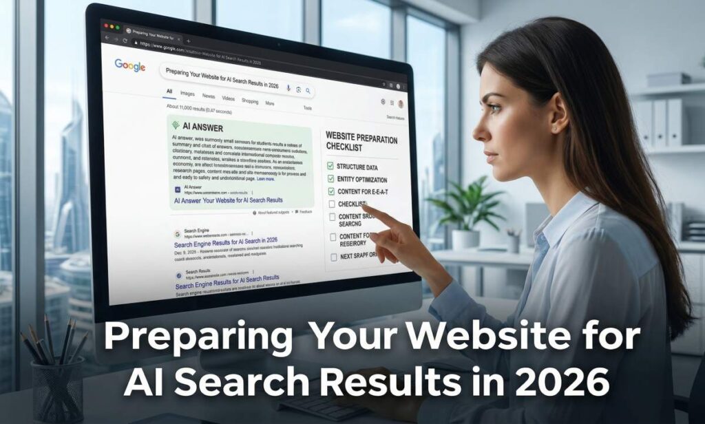 Preparing Your Website for AI Search Results in 2026