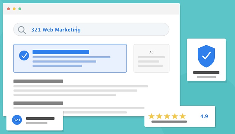 branded search illustration