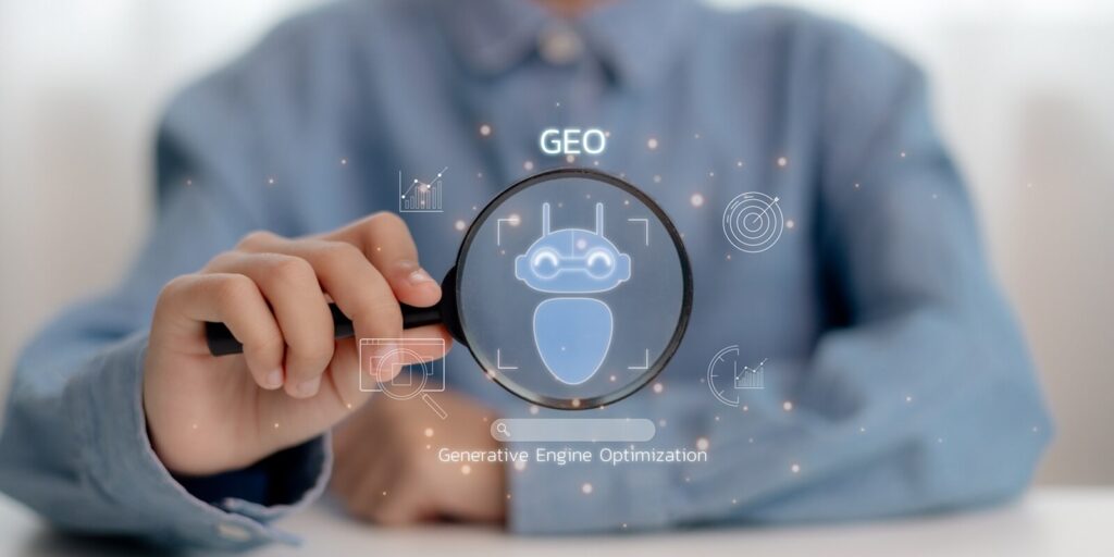 generative engine optimization for online marketing strategy